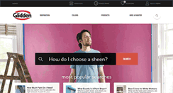 Desktop Screenshot of glidden.com